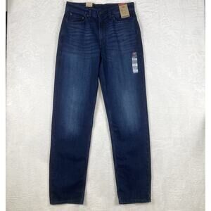 Levis 550 Relaxed Stretch Jeans Mens 33x36 Baggy Whiskered Faded Western Skater